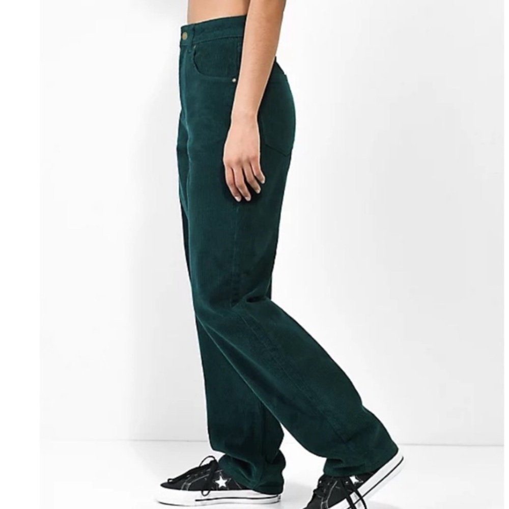 Empyre Tori Green Baggy Skater Corduroy Jeans - Picture 3 of 9
